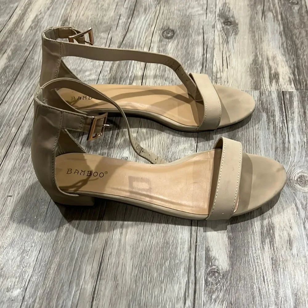 Bamboo heels 